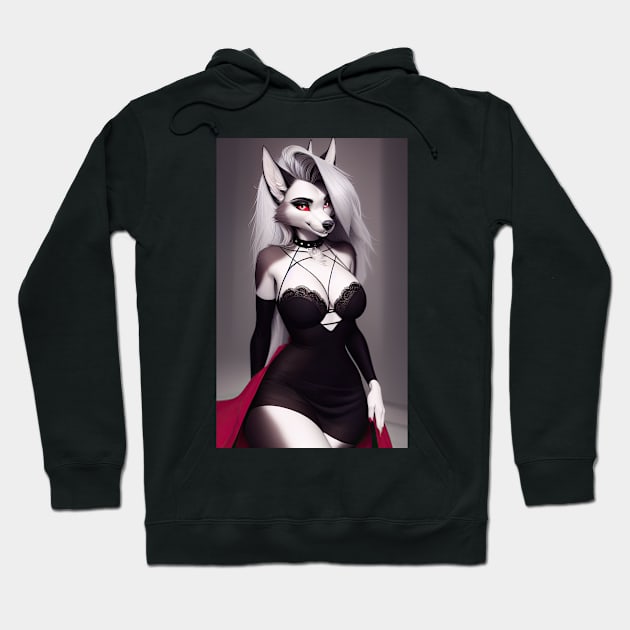 Helluva Boss Loona loona The Wolf (sfw) Classic Hoodie by ksemstudio